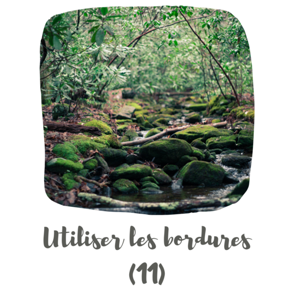 Utiliser les bordures : principe 11